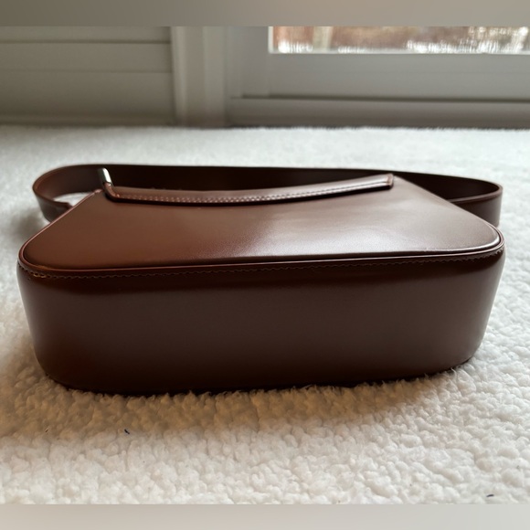 FinebagStudio Brand Brown Leather Crossbody Bag - Picture 5 of 8